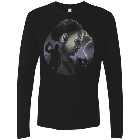 T-Shirts Black / S The Shaped Slasher Men's Premium Long Sleeve