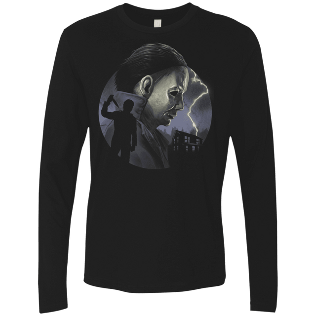 T-Shirts Black / S The Shaped Slasher Men's Premium Long Sleeve