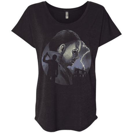 T-Shirts Vintage Black / X-Small The Shaped Slasher Triblend Dolman Sleeve