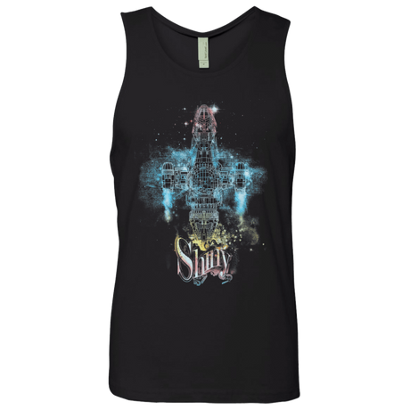 T-Shirts Black / S The Shiniest Spaceship Men's Premium Tank Top