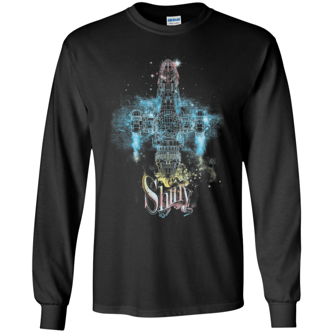 The Shiniest Spaceship Youth Long Sleeve T-Shirt
