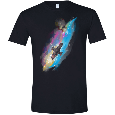 T-Shirts Black / X-Small The Shiny Men's Semi-Fitted Softstyle