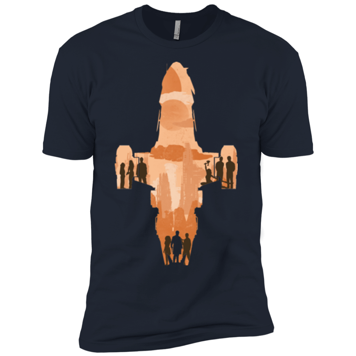 T-Shirts Midnight Navy / YXS The Shiny Ship Boys Premium T-Shirt