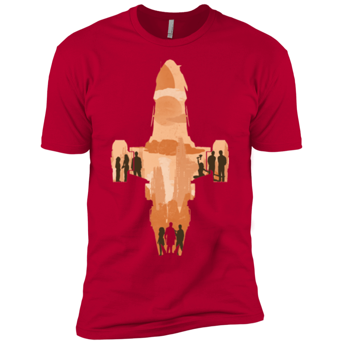 T-Shirts Red / YXS The Shiny Ship Boys Premium T-Shirt