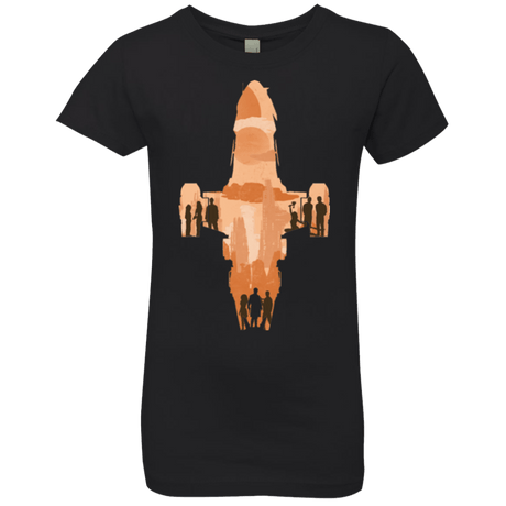 T-Shirts Black / YXS The Shiny Ship Girls Premium T-Shirt