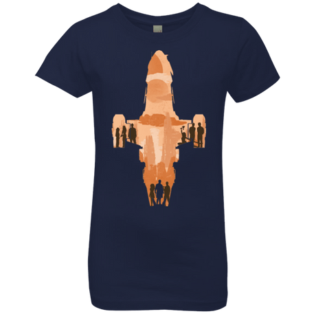 T-Shirts Midnight Navy / YXS The Shiny Ship Girls Premium T-Shirt