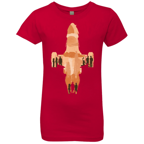 T-Shirts Red / YXS The Shiny Ship Girls Premium T-Shirt