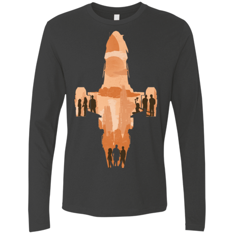 T-Shirts Heavy Metal / Small The Shiny Ship Men's Premium Long Sleeve