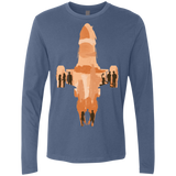 T-Shirts Indigo / Small The Shiny Ship Men's Premium Long Sleeve