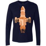 T-Shirts Midnight Navy / Small The Shiny Ship Men's Premium Long Sleeve