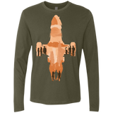 T-Shirts Military Green / Small The Shiny Ship Men's Premium Long Sleeve