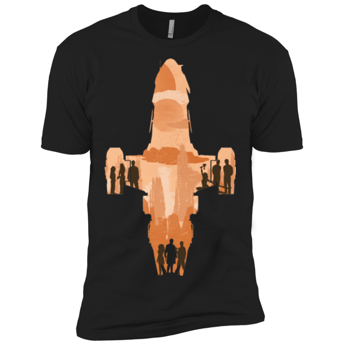 T-Shirts Black / X-Small The Shiny Ship Men's Premium T-Shirt