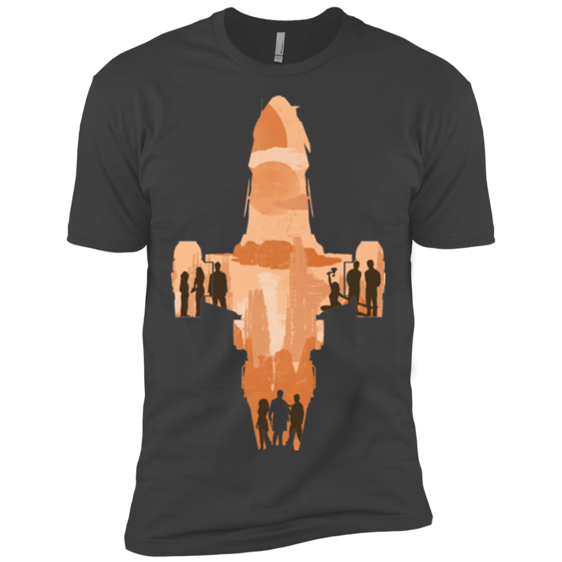 T-Shirts Heavy Metal / X-Small The Shiny Ship Men's Premium T-Shirt