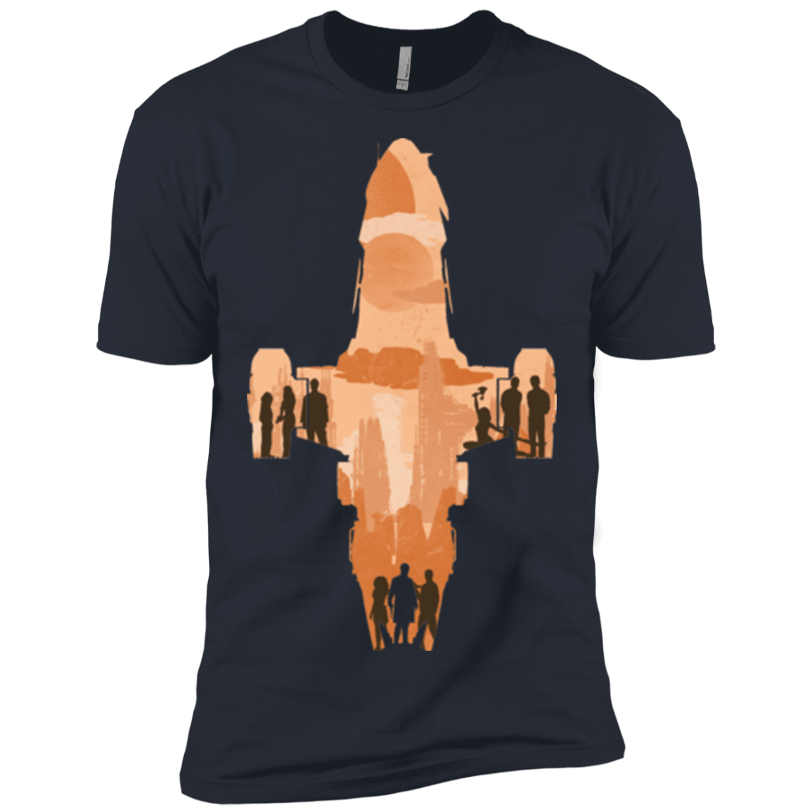 T-Shirts Indigo / X-Small The Shiny Ship Men's Premium T-Shirt