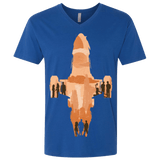 T-Shirts Royal / X-Small The Shiny Ship Men's Premium V-Neck