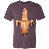 T-Shirts Vintage Purple / Small The Shiny Ship Men's Triblend T-Shirt