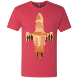 T-Shirts Vintage Red / Small The Shiny Ship Men's Triblend T-Shirt