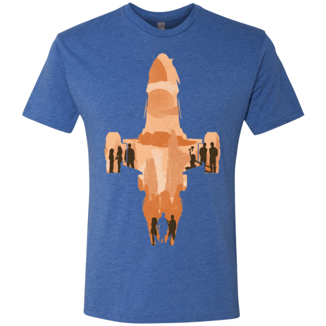 T-Shirts Vintage Royal / Small The Shiny Ship Men's Triblend T-Shirt