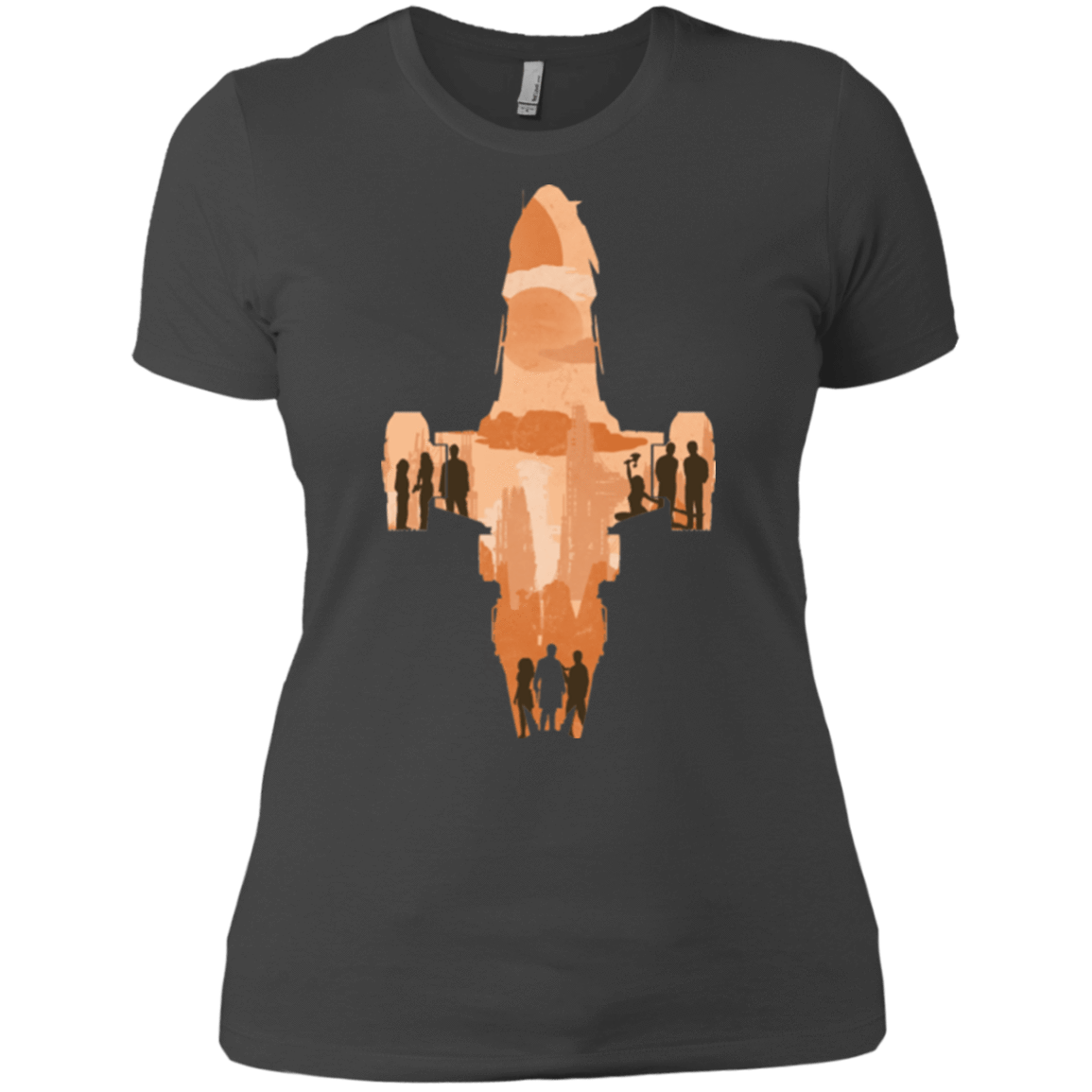 T-Shirts Heavy Metal / X-Small The Shiny Ship Women's Premium T-Shirt