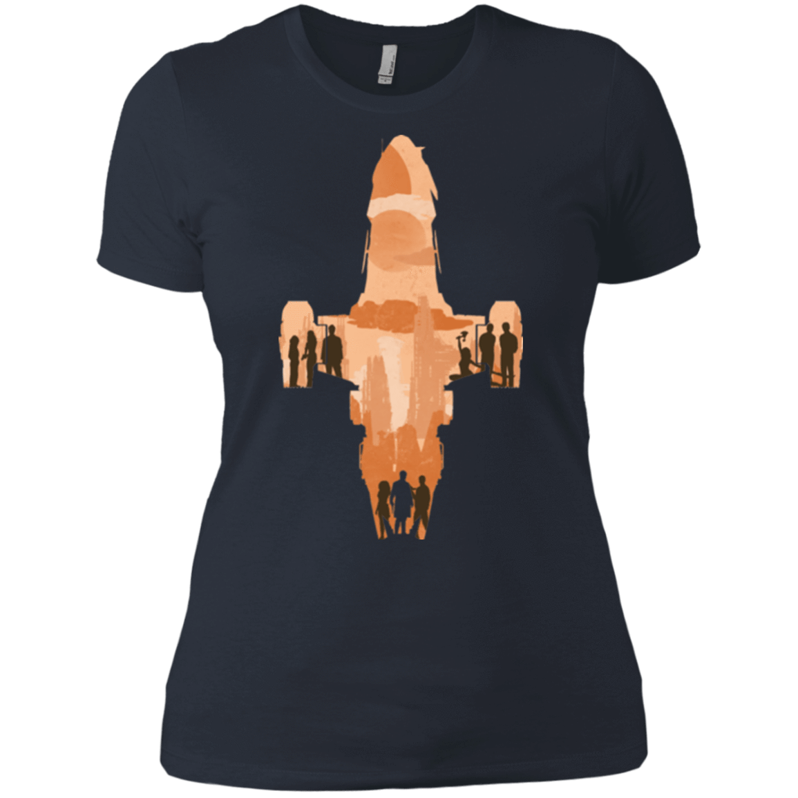 T-Shirts Indigo / X-Small The Shiny Ship Women's Premium T-Shirt