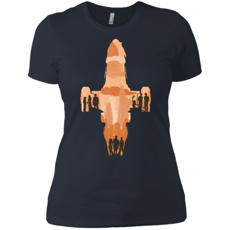 T-Shirts Indigo / X-Small The Shiny Ship Women's Premium T-Shirt