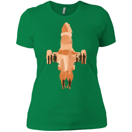 T-Shirts Kelly Green / X-Small The Shiny Ship Women's Premium T-Shirt
