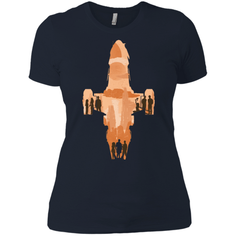 T-Shirts Midnight Navy / X-Small The Shiny Ship Women's Premium T-Shirt