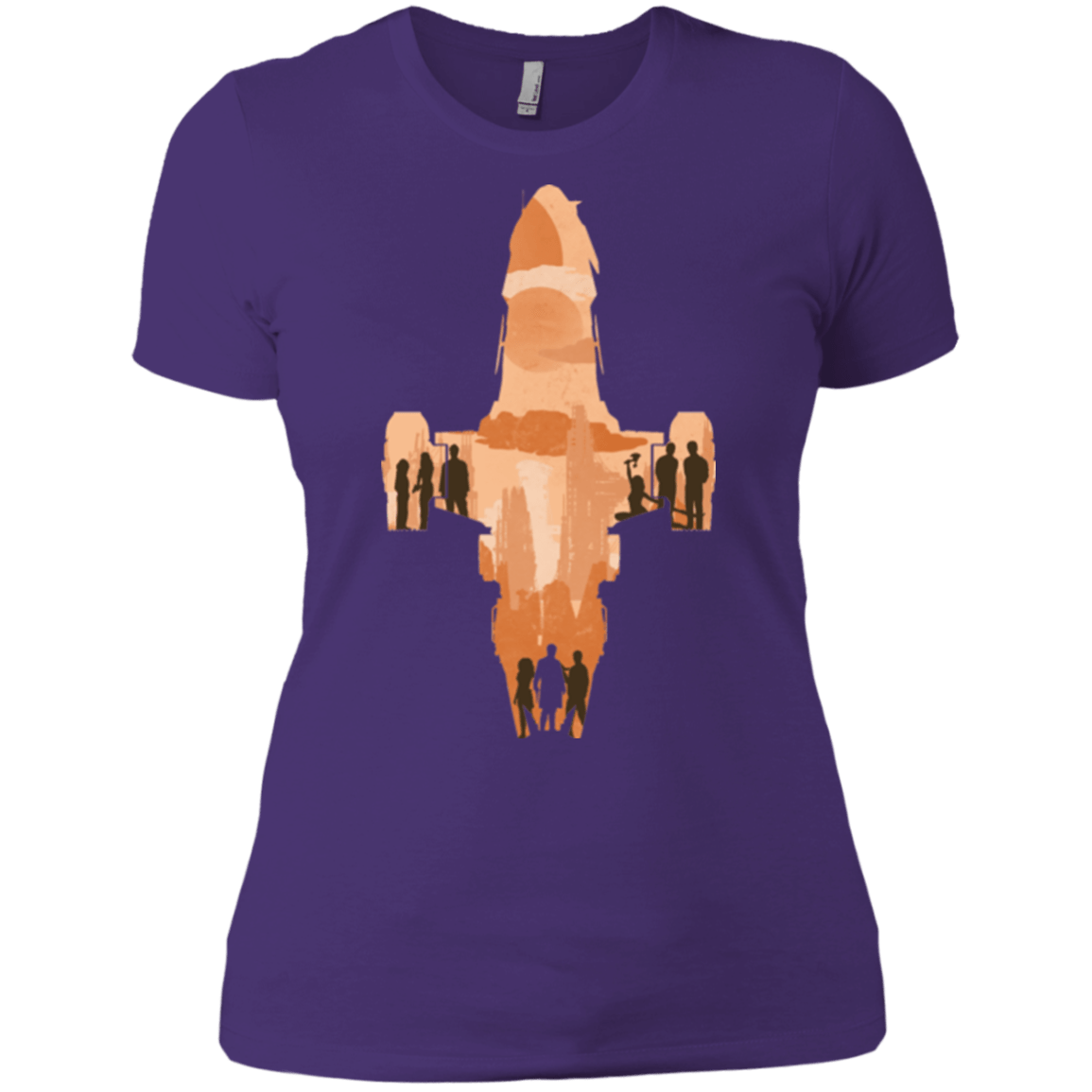 T-Shirts Purple / X-Small The Shiny Ship Women's Premium T-Shirt