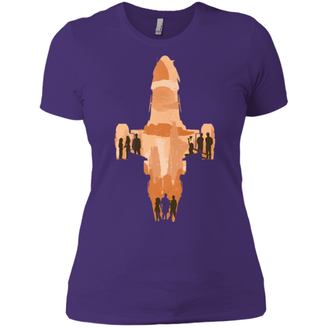 T-Shirts Purple / X-Small The Shiny Ship Women's Premium T-Shirt
