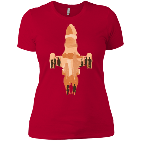 T-Shirts Red / X-Small The Shiny Ship Women's Premium T-Shirt