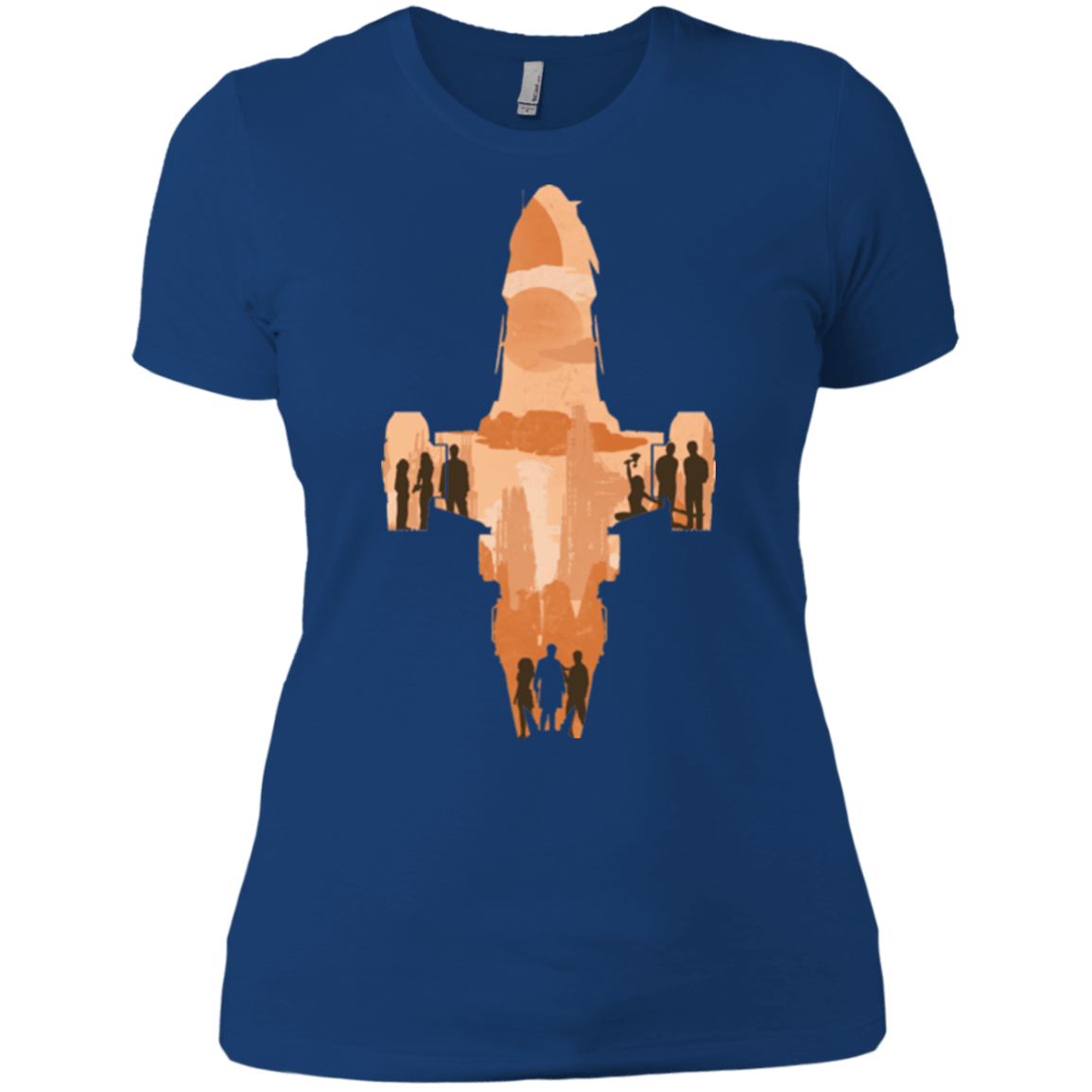 T-Shirts Royal / X-Small The Shiny Ship Women's Premium T-Shirt