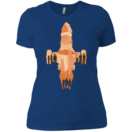 T-Shirts Royal / X-Small The Shiny Ship Women's Premium T-Shirt