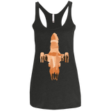 T-Shirts Vintage Black / X-Small The Shiny Ship Women's Triblend Racerback Tank