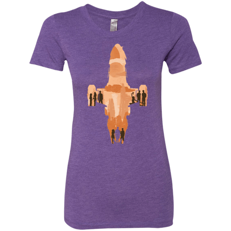 T-Shirts Purple Rush / Small The Shiny Ship Women's Triblend T-Shirt