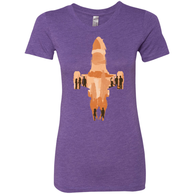 T-Shirts Purple Rush / Small The Shiny Ship Women's Triblend T-Shirt