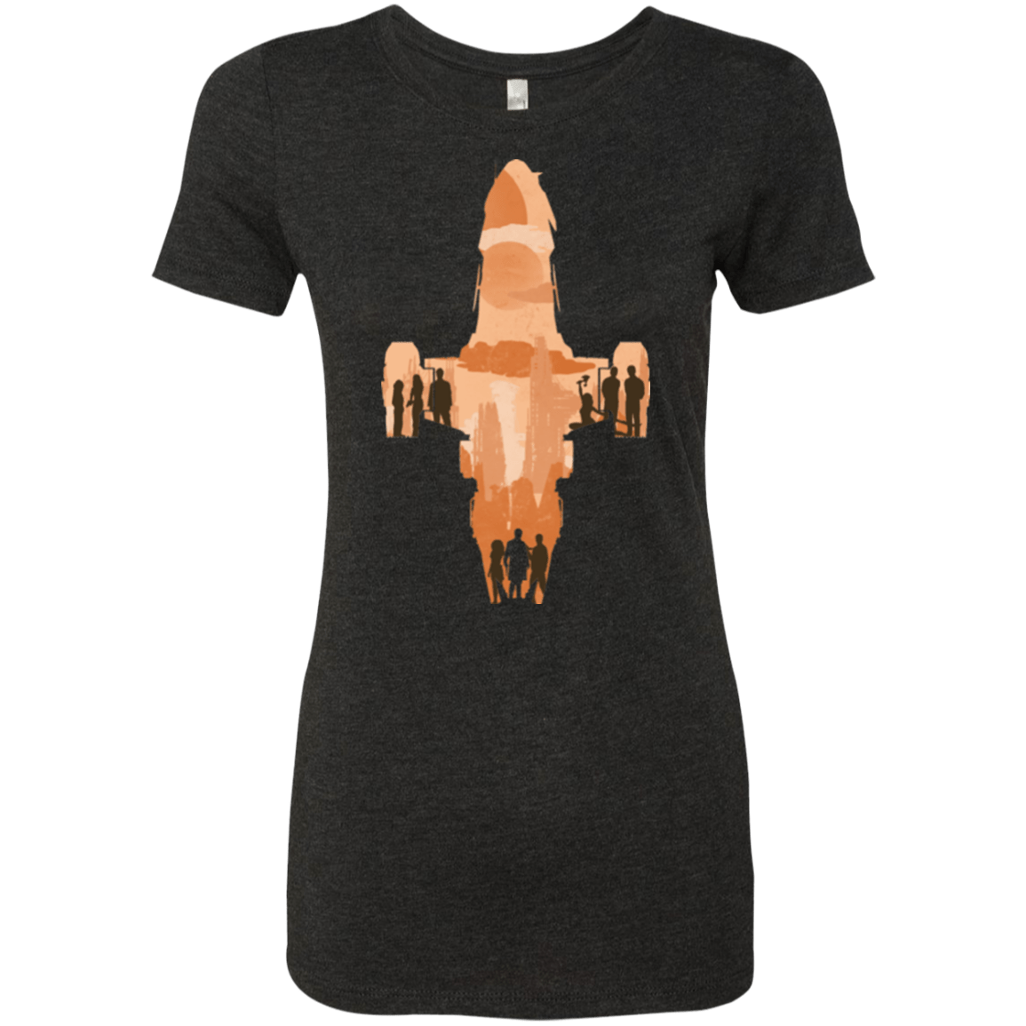 T-Shirts Vintage Black / Small The Shiny Ship Women's Triblend T-Shirt