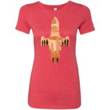 T-Shirts Vintage Red / Small The Shiny Ship Women's Triblend T-Shirt