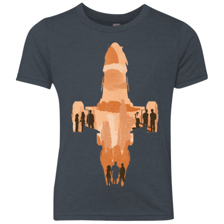 T-Shirts Vintage Navy / YXS The Shiny Ship Youth Triblend T-Shirt