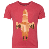 T-Shirts Vintage Red / YXS The Shiny Ship Youth Triblend T-Shirt