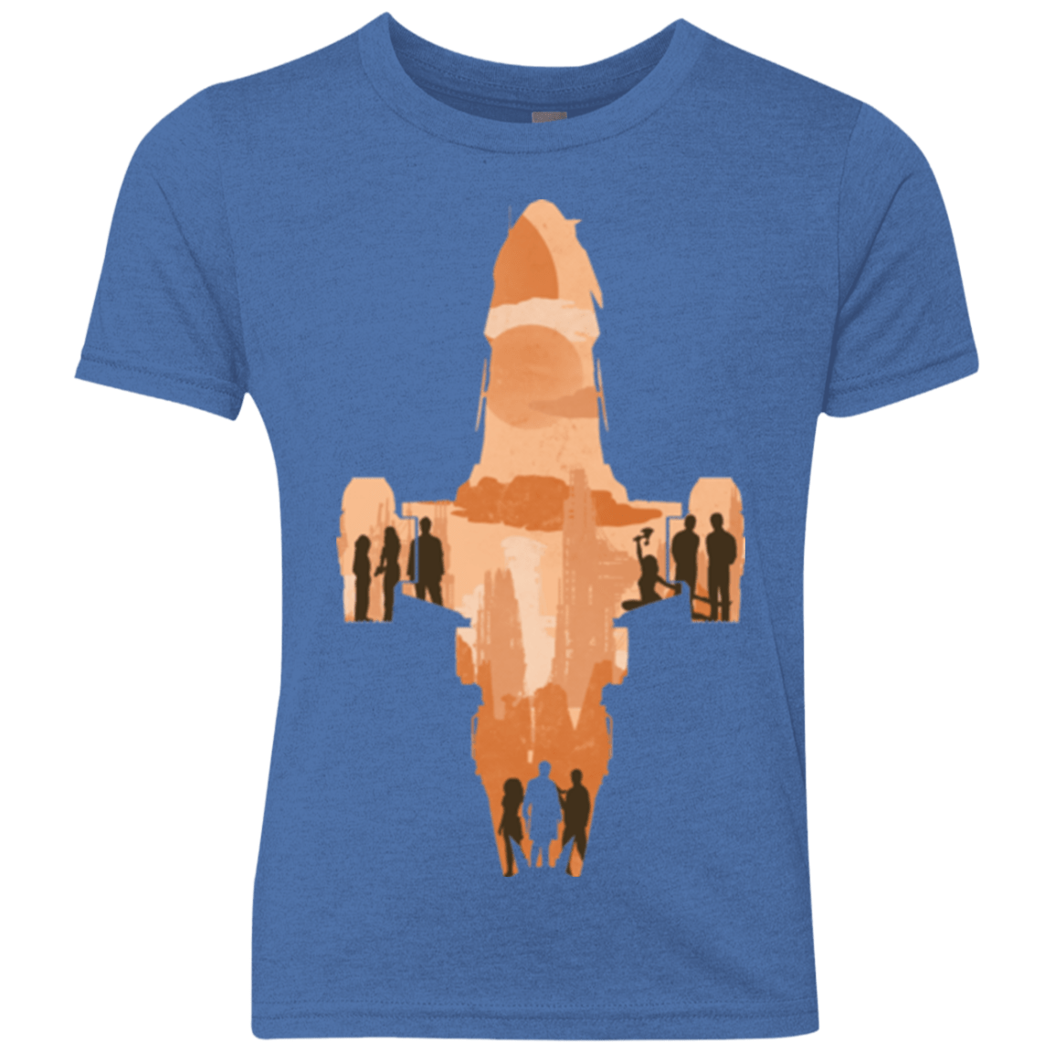 T-Shirts Vintage Royal / YXS The Shiny Ship Youth Triblend T-Shirt