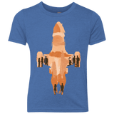 T-Shirts Vintage Royal / YXS The Shiny Ship Youth Triblend T-Shirt