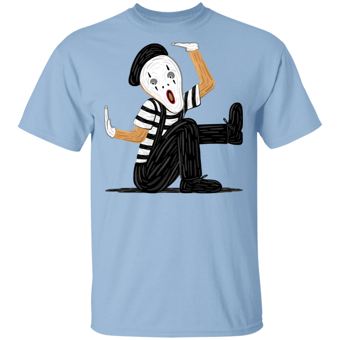 T-Shirts Light Blue / S The Silent Scream T-Shirt