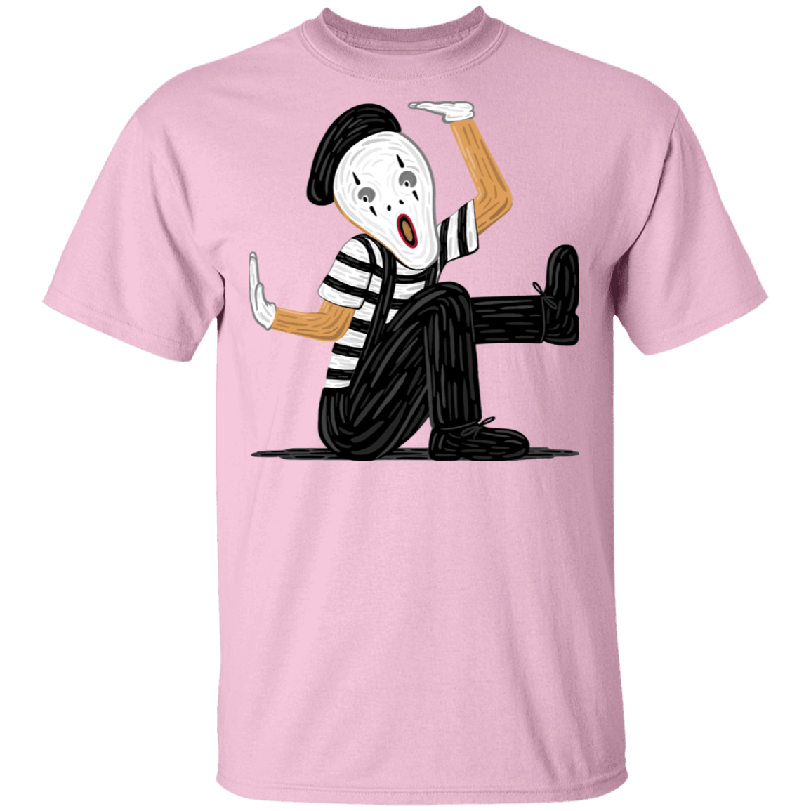 T-Shirts Light Pink / S The Silent Scream T-Shirt