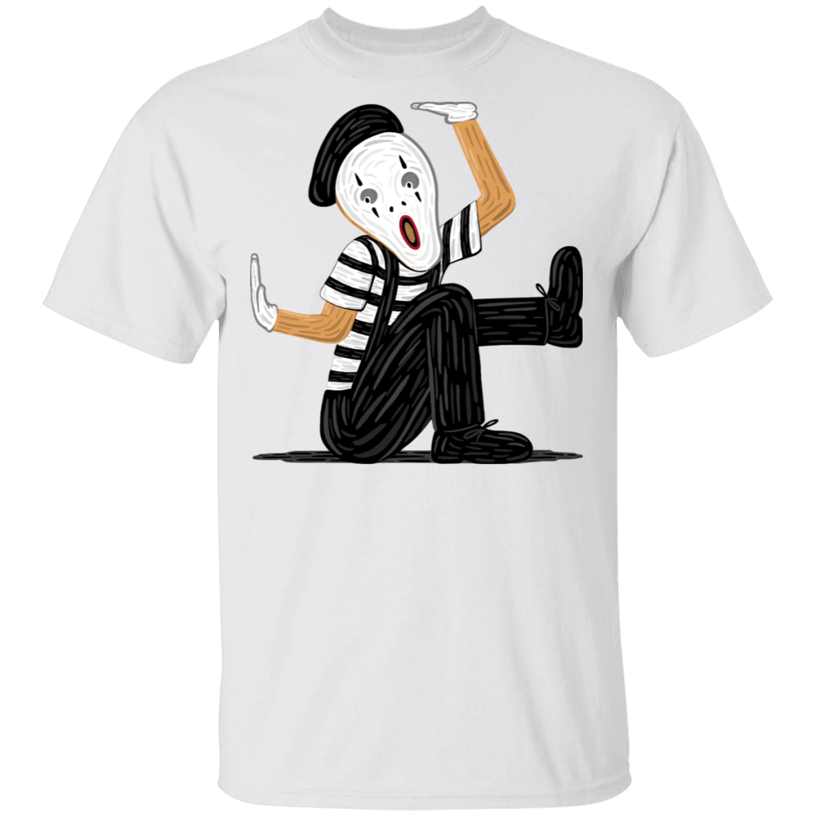 T-Shirts White / S The Silent Scream T-Shirt