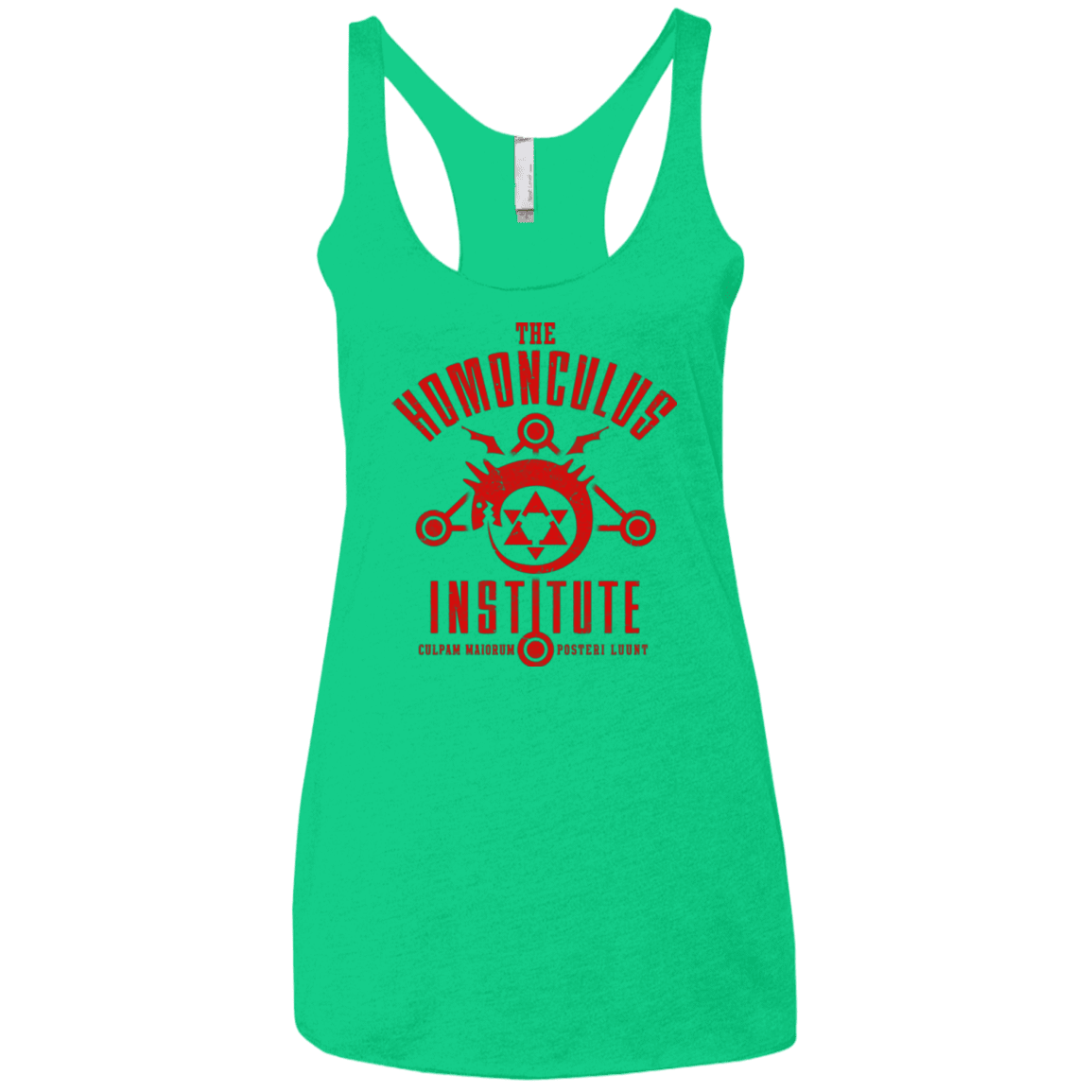 T-Shirts Envy / X-Small The Sins of the Father Women's Triblend Racerback Tank