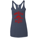T-Shirts Vintage Navy / X-Small The Sins of the Father Women's Triblend Racerback Tank