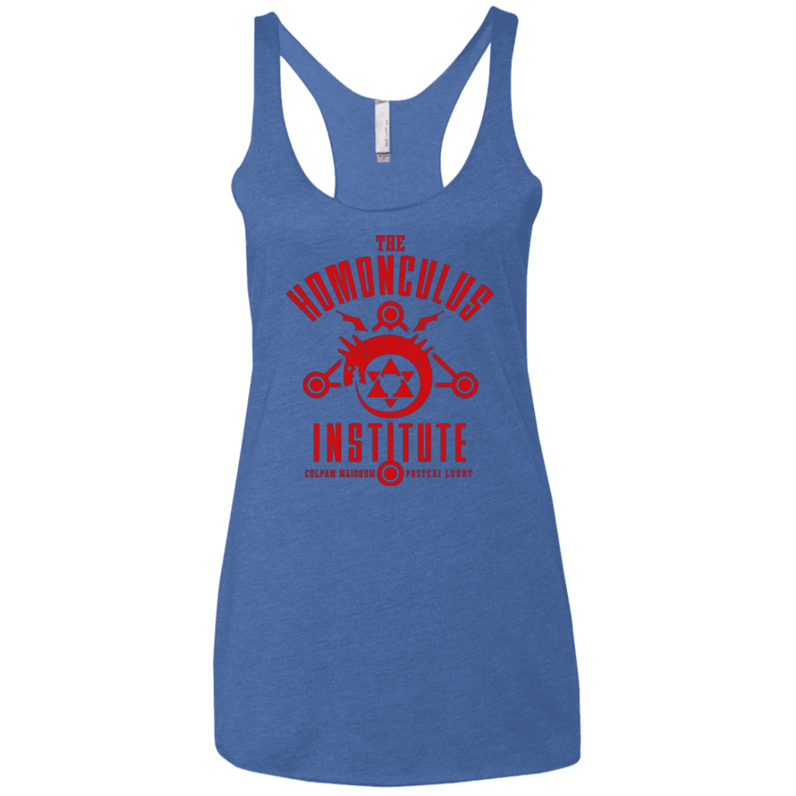 T-Shirts Vintage Royal / X-Small The Sins of the Father Women's Triblend Racerback Tank