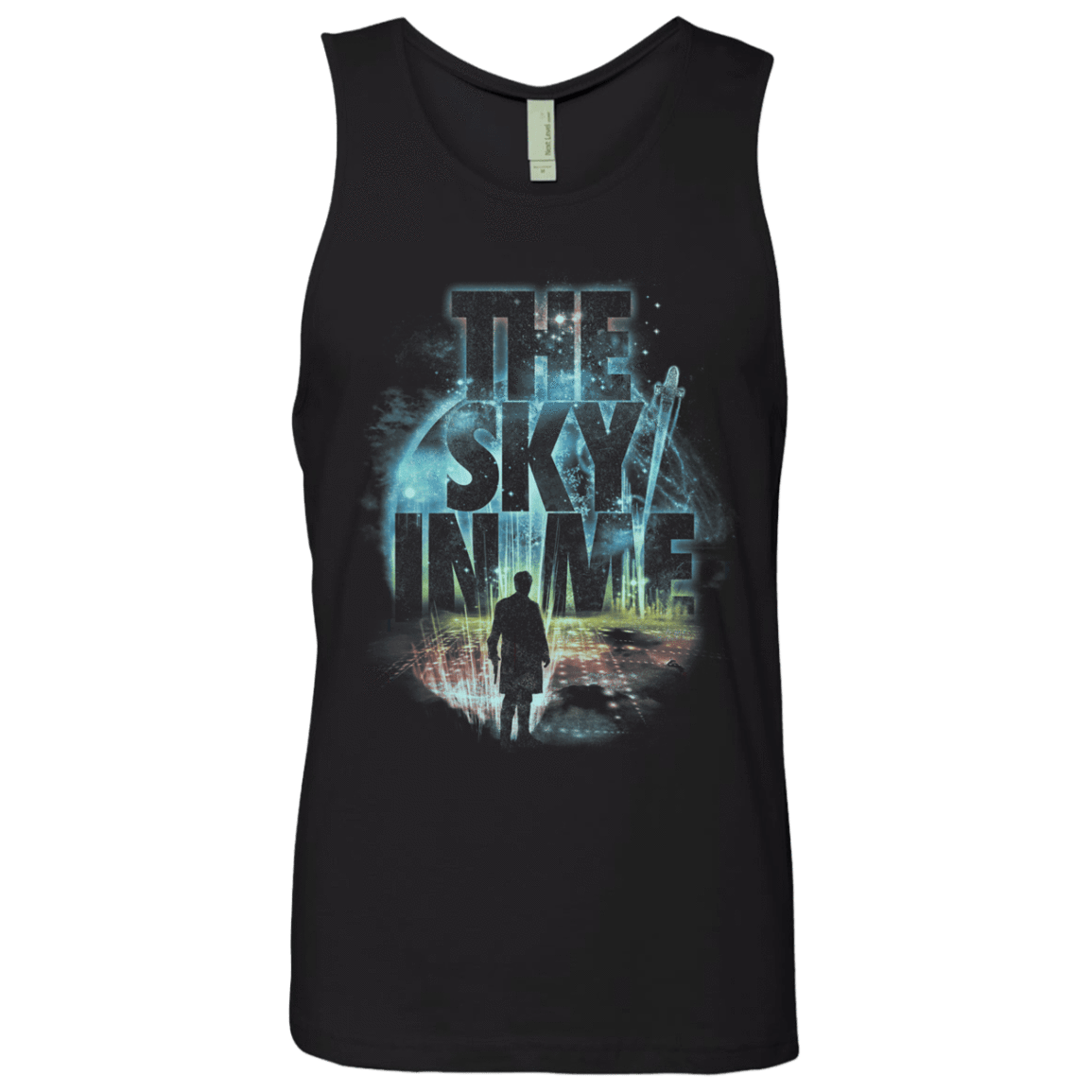 T-Shirts Black / S The Sky In Me Men's Premium Tank Top