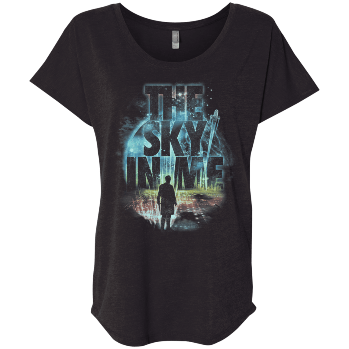 The Sky In Me Triblend Dolman Sleeve