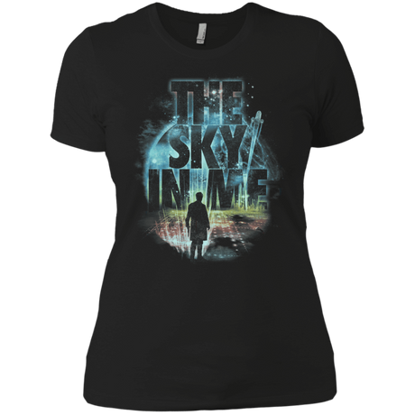 T-Shirts Black / X-Small The Sky In Me Women's Premium T-Shirt